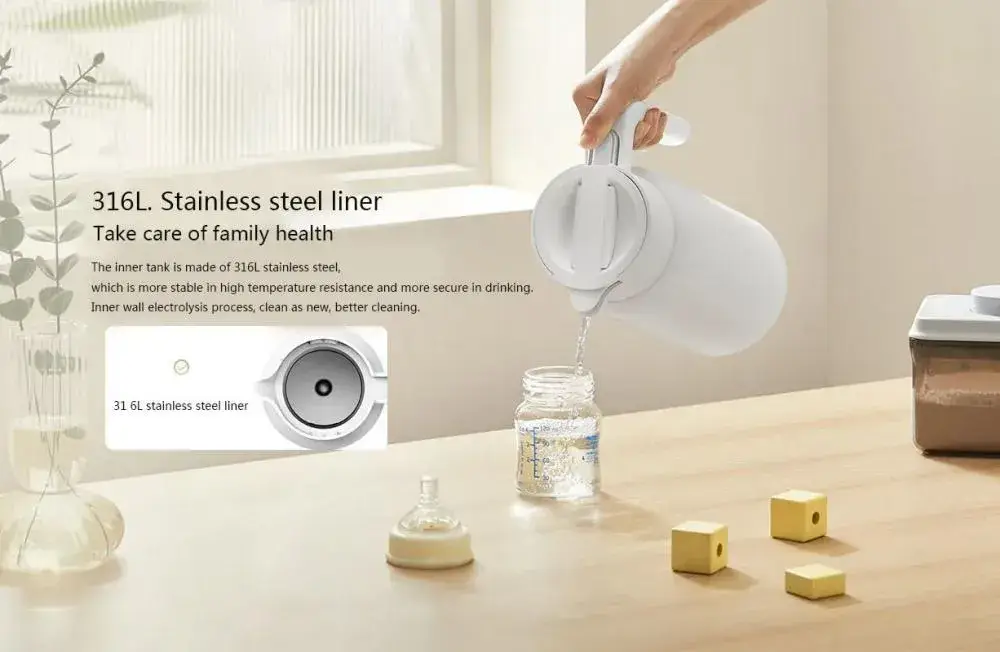 Xiaomi Mijia Thermos Cup 1.8L Stainless Steel Vacuum Flask