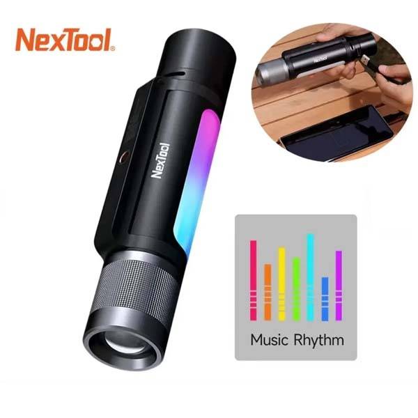 NexTool Thunder 12-in-1 Multifunction Music Flashlight