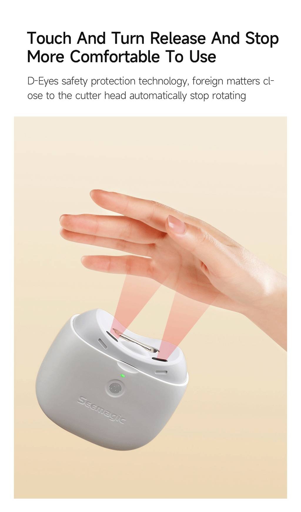 Xiaomi Seemagic Electric Automatic Nail Clipper Pro