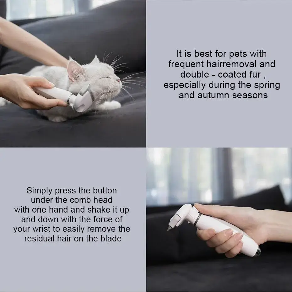 Xiaomi Youpin Pawbby Pet Hair Removal Comb & Clipper for Cats and Dogs