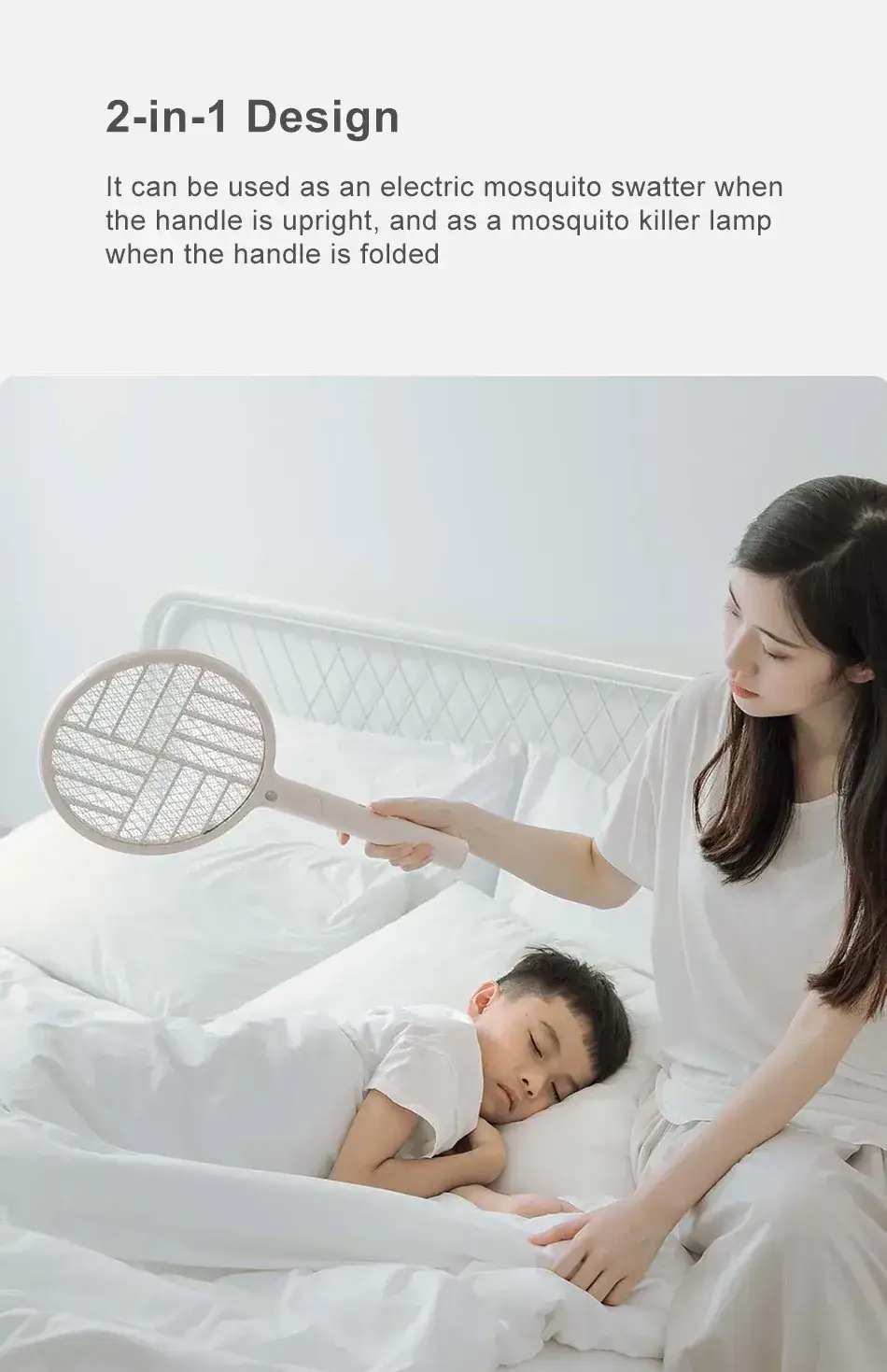 Xiaomi Youpin WINDOW The 2-in-1 Mosquito Swatter and Lamp for Effortless Pest Control