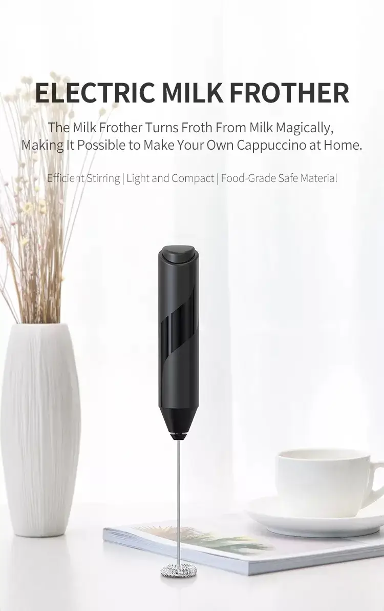 Youpin Circle joy Mini Electric Stainless Steel Automatic Milk Frother