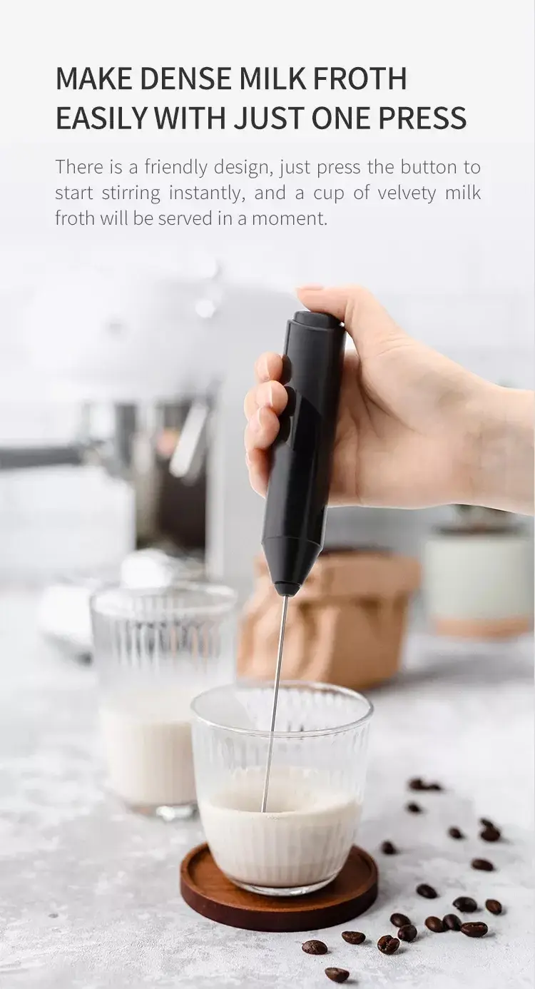 Youpin Circle joy Mini Electric Stainless Steel Automatic Milk Frother