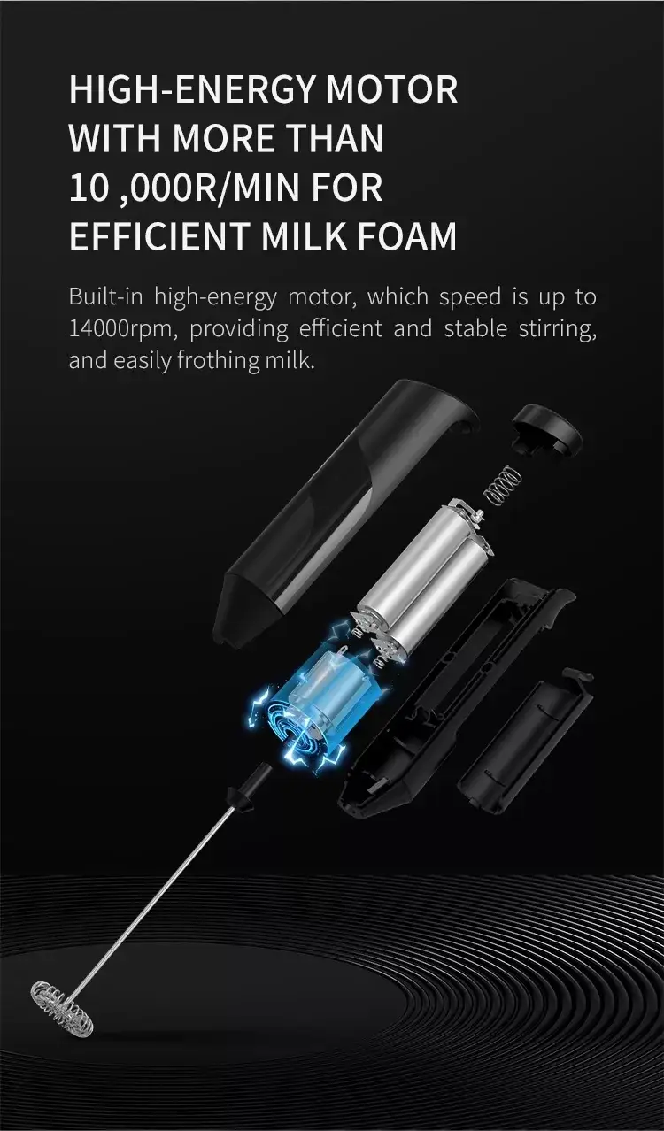 Youpin Circle joy Mini Electric Stainless Steel Automatic Milk Frother