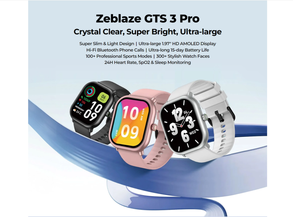 Zeblaze GTS 3 Pro Smartwatch