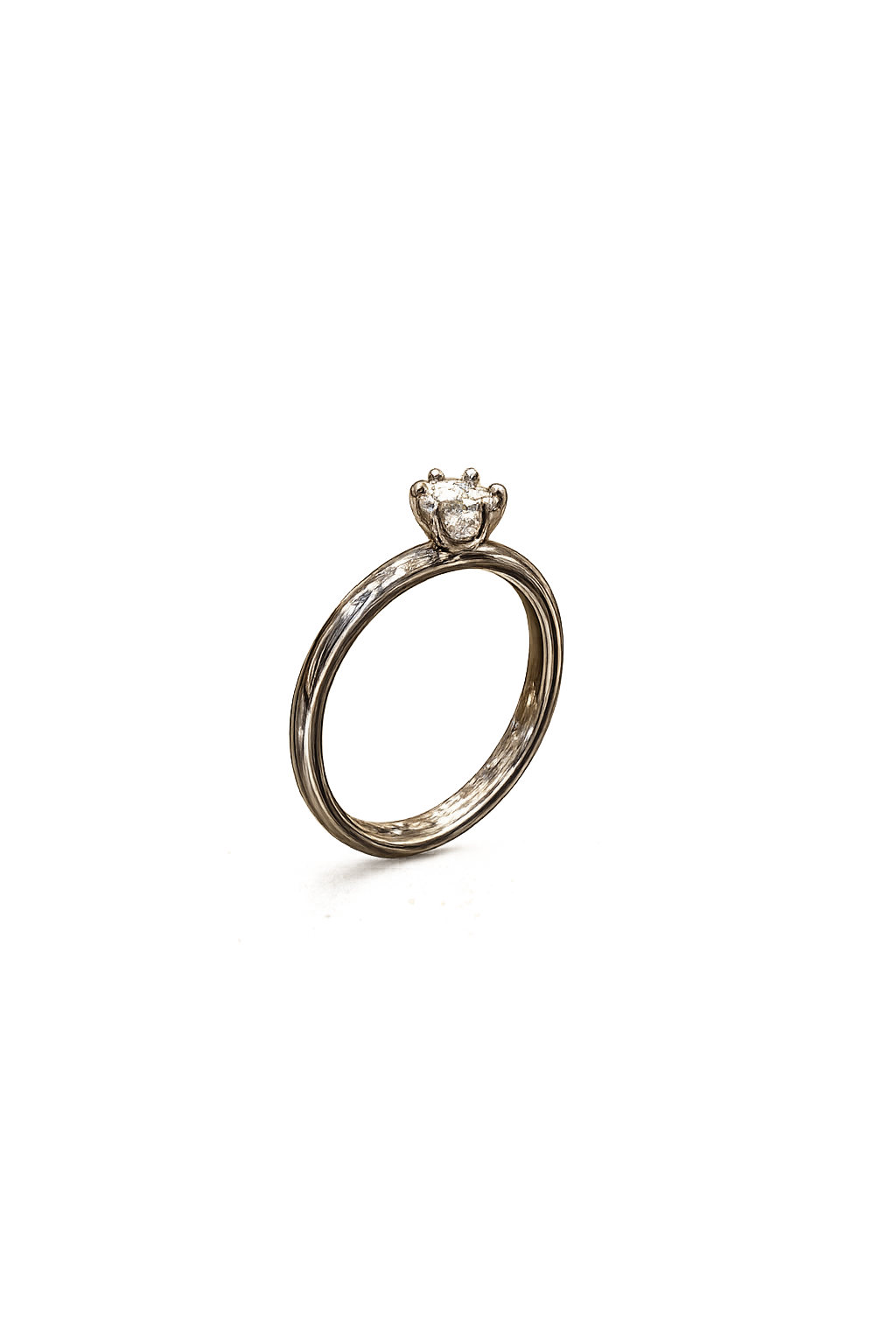 Mosonite Diamond Ring
