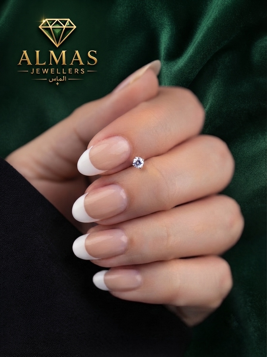 Moissanite Diamond Nose Pin