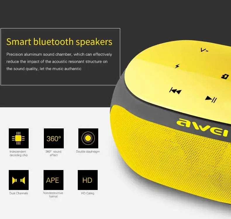 AWEI Y200 Portable Bluetooth Speaker