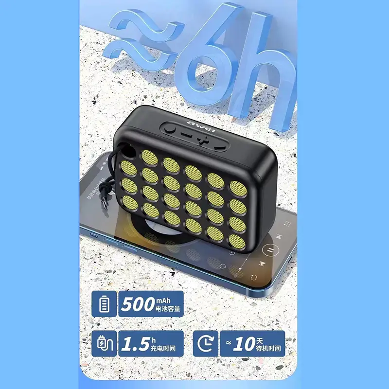 AWEI Y385 Promotional Outdoor 4W Bluetooth Speaker