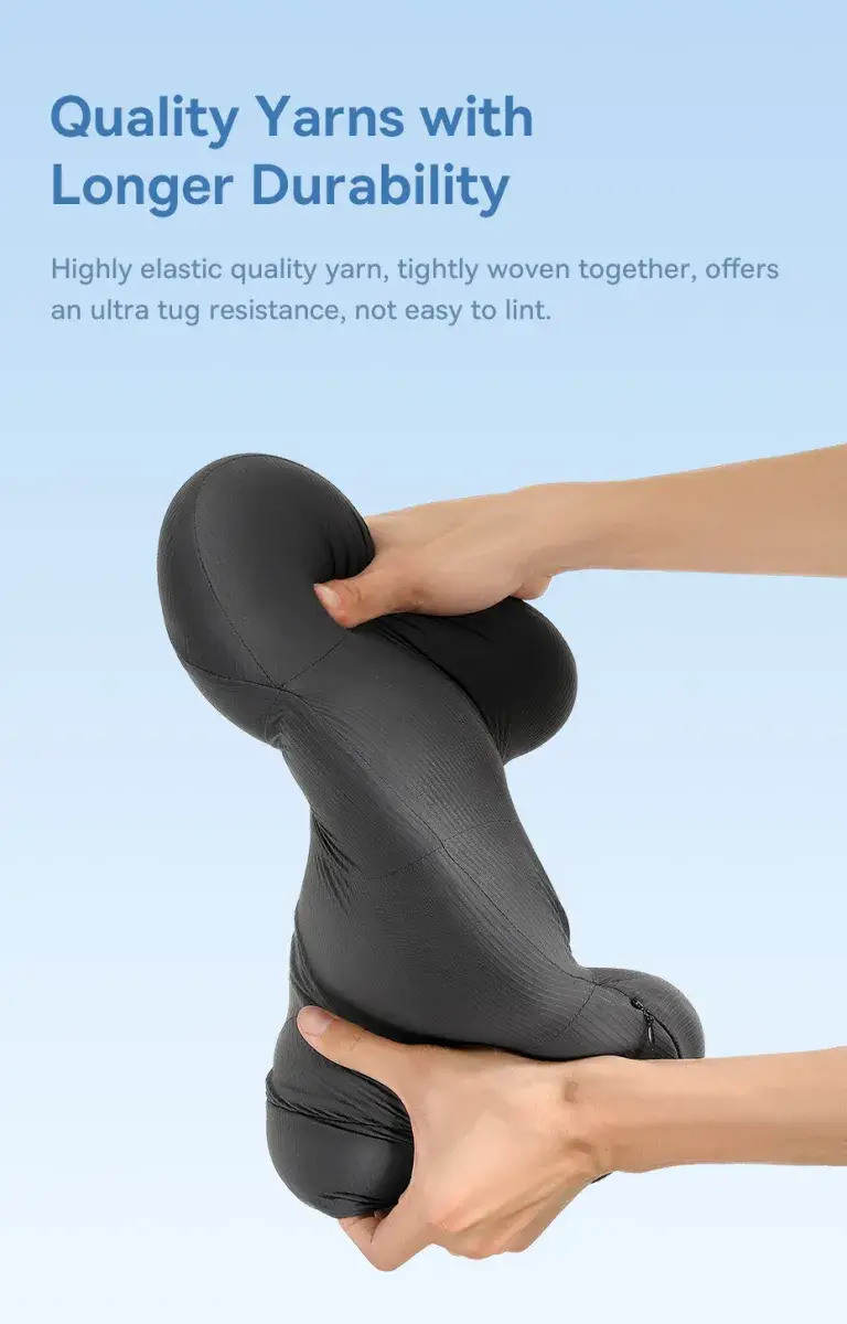 Baseus Car Neck Pillow Headrest And Lumbar Headrest Non-Temperature Sensitive Memory Foam Ergonomic Design