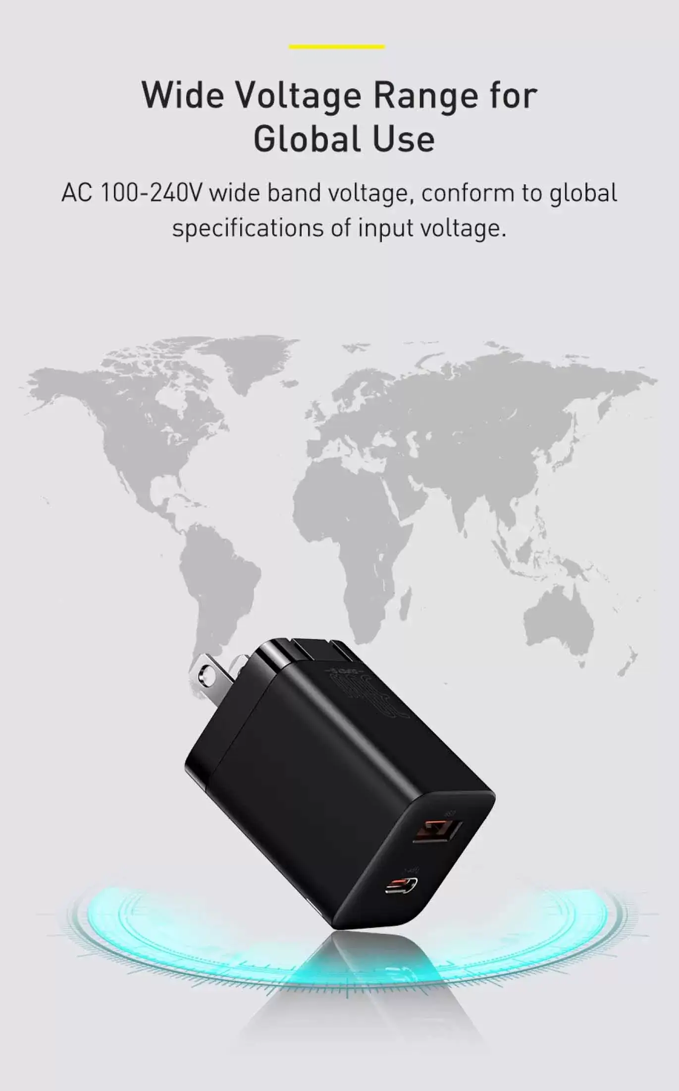 Baseus 30W Super Si Pro Quick Charge Adapter