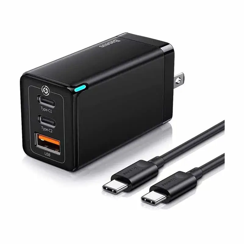 Baseus 65W GaN3 Pro Quick Charger 2C+U