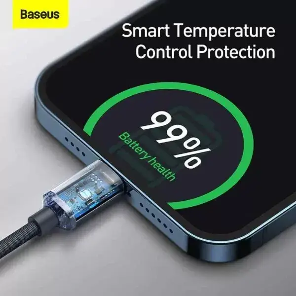 Baseus Crystal Shine Series 20W Fast Charging Cable Type-C to Lightning