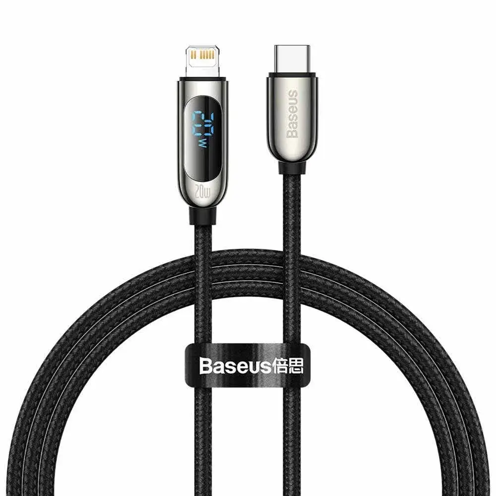 Baseus 20w Type-C to Lightning Cable with Display