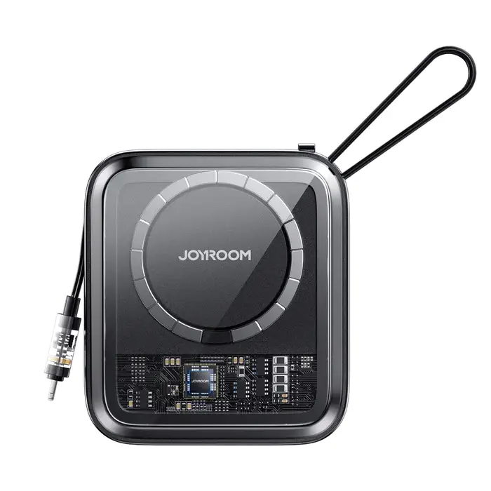 JoyRoom JR-L007 IcySeries 22.5W Magnetic Wireless Power Bank 10000mAh with built-in Lighting Cable