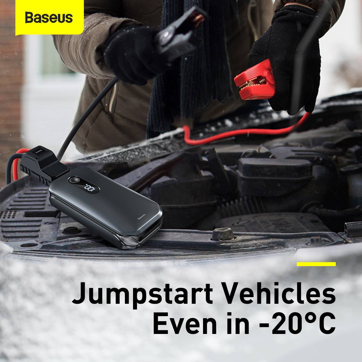 Baseus Super Energy Pro Car Jump 12000 mAh Starter 