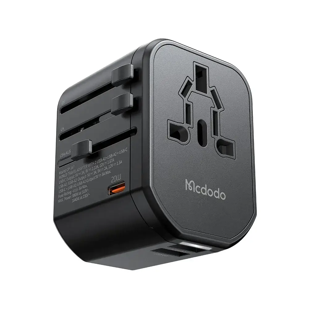 McDodo CP-347 20W PD Fast Charging Universal Travel Adapter