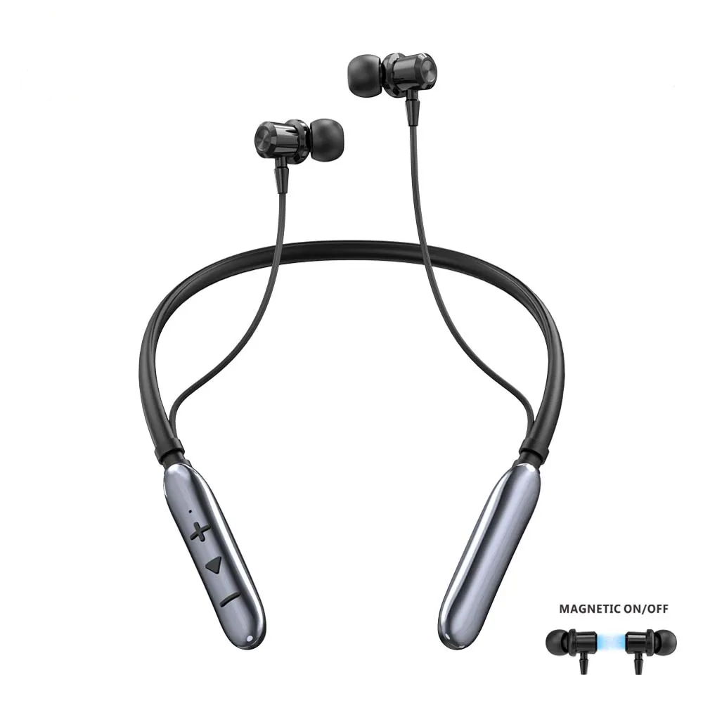 Valdus VS-100 ENC Bluetooth Neckband with Vibration Alert & Magnetic Auto On/Off