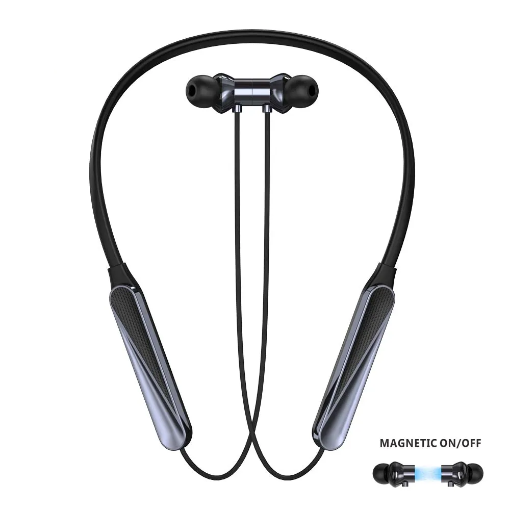 Valdus VS-70 Wireless Neckband Earphones with Magnetic On/Off Function Valdus VS-70 Wireless Neckband Earphones with Magnetic On/Off Function