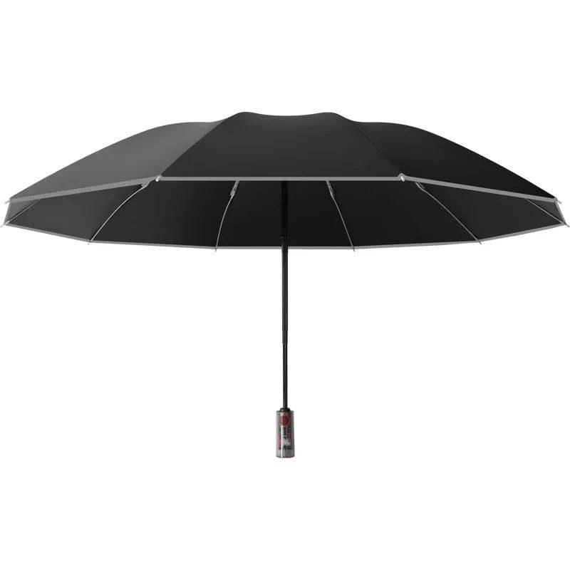 Xiaomi Mechanical Transparent Handle Automatic Reverse Umbrella