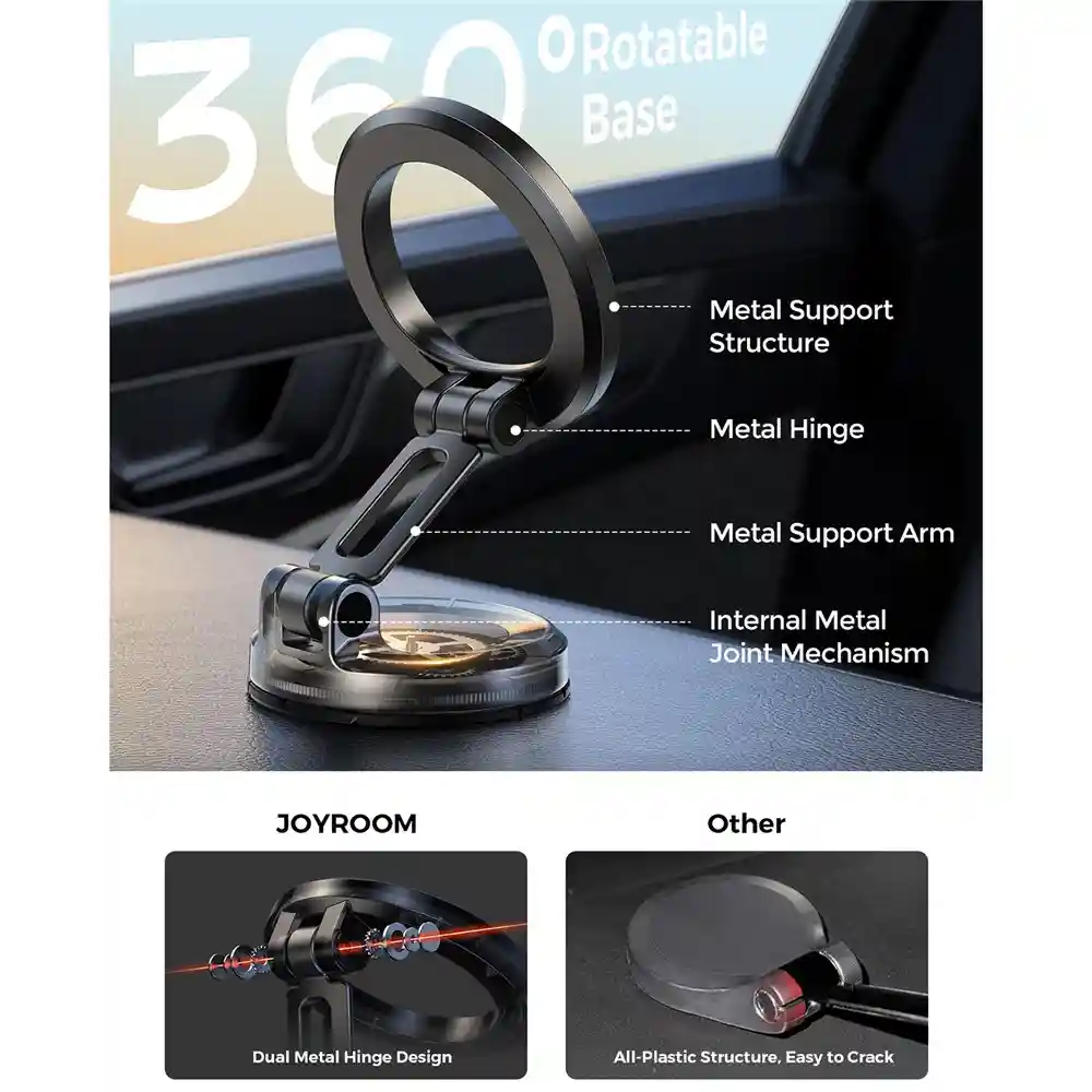 JOYROOM JR-ZS505 Foldable Magnetic Car Phone Holder