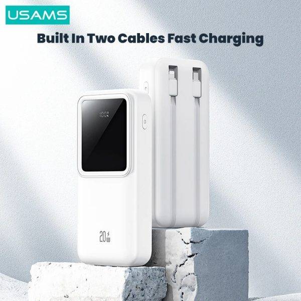 USAMS US-CD212 20000mAh PD 20W Fast Charging Power Bank