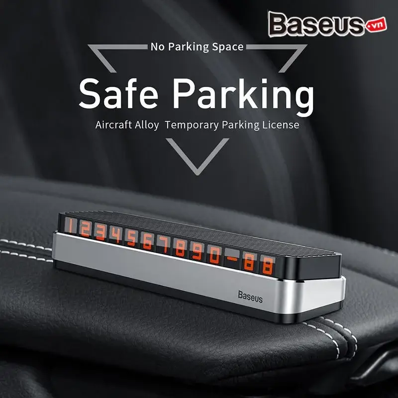 Baseus Moonlight Box Series Temporary Parking Number Plate