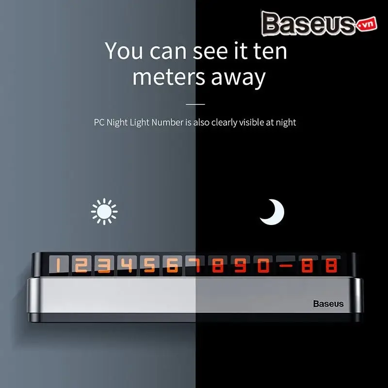 Baseus Moonlight Box Series Temporary Parking Number Plate