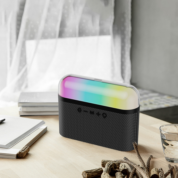 WiWU Thunder Speaker P60: Wireless Bluetooth Speaker with Vibrant LED Lights