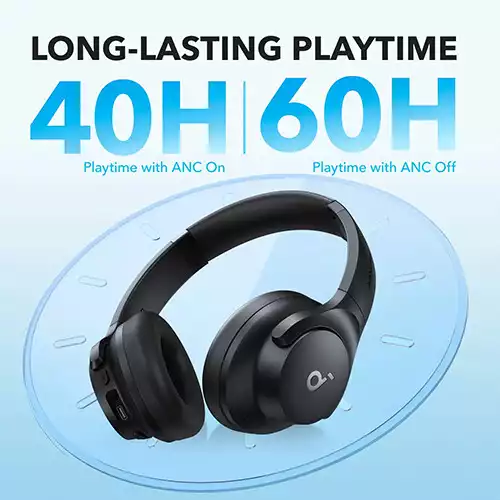 Anker Soundcore Q20i: Hybrid ANC with 60H Playtime Anker Soundcore Q20i: Hybrid ANC with 60H Playtime
