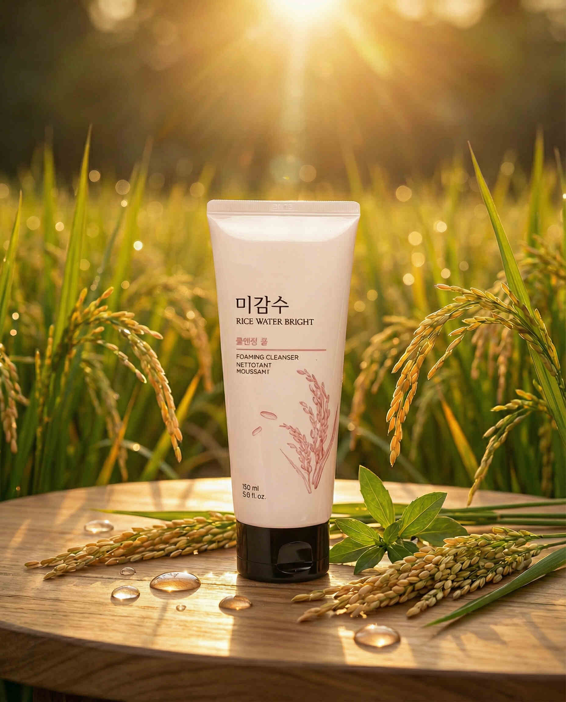 The Face Shop Rice Water Bright Foaming Cleanser