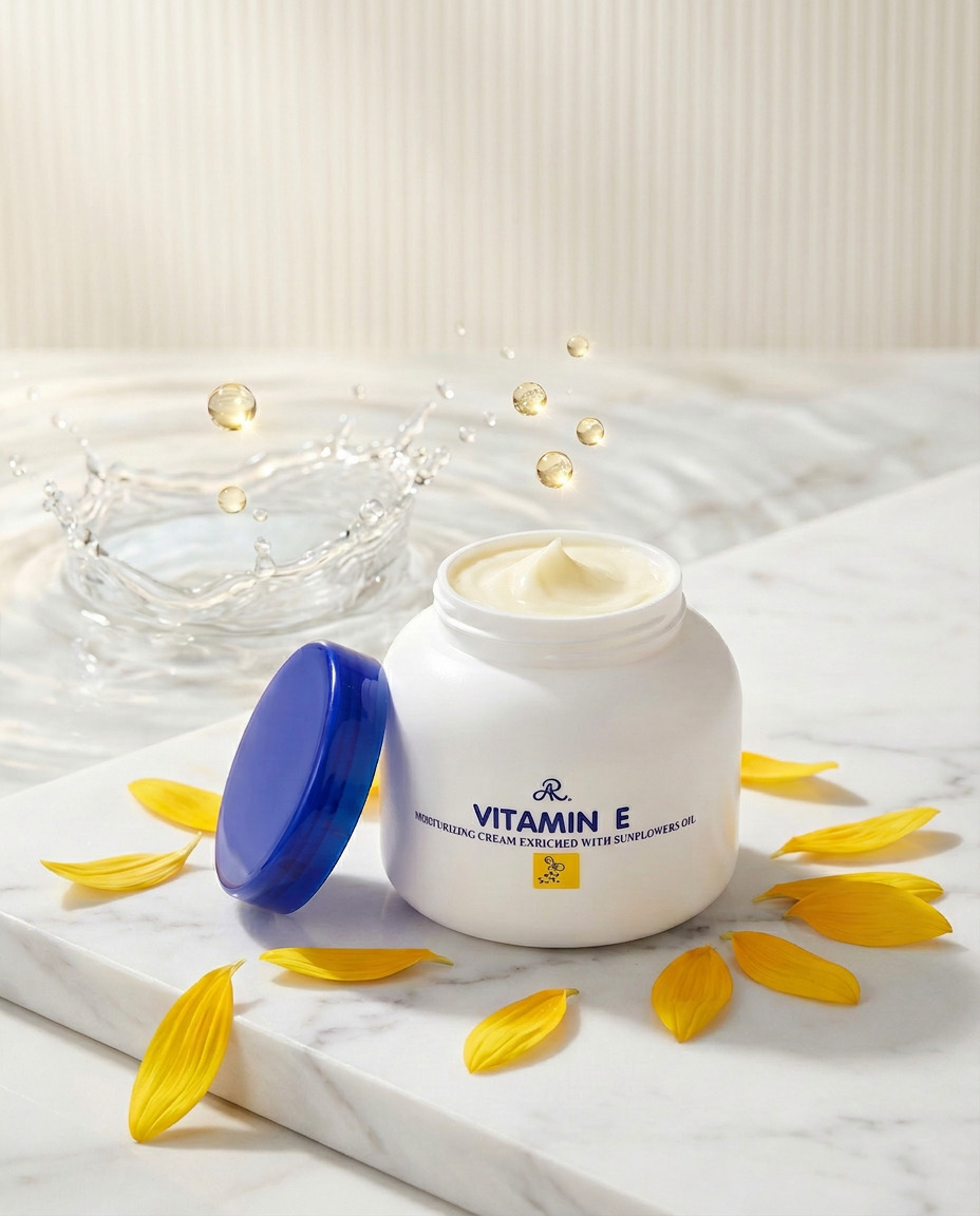 AR Vitamin E Moisturizing Cream Enriched with Sunflower Oil (200g)