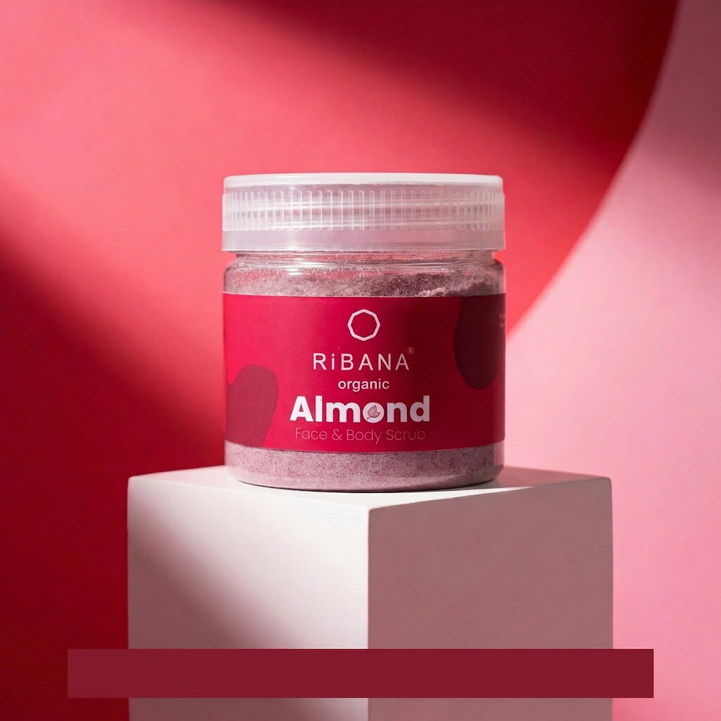 RiBANA Almond Face & Body Scrub
