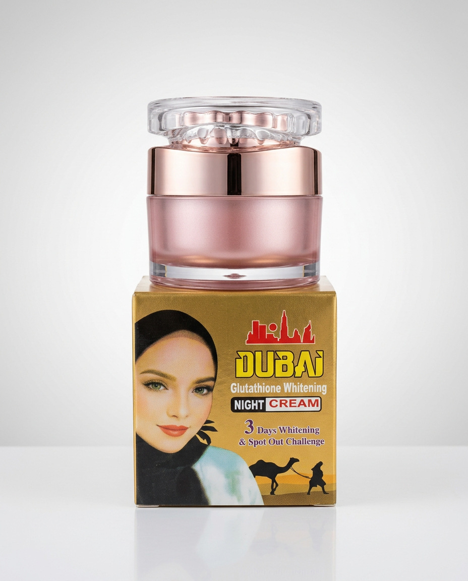 DUBAI Glutathione Whitening NIGHT CREAM