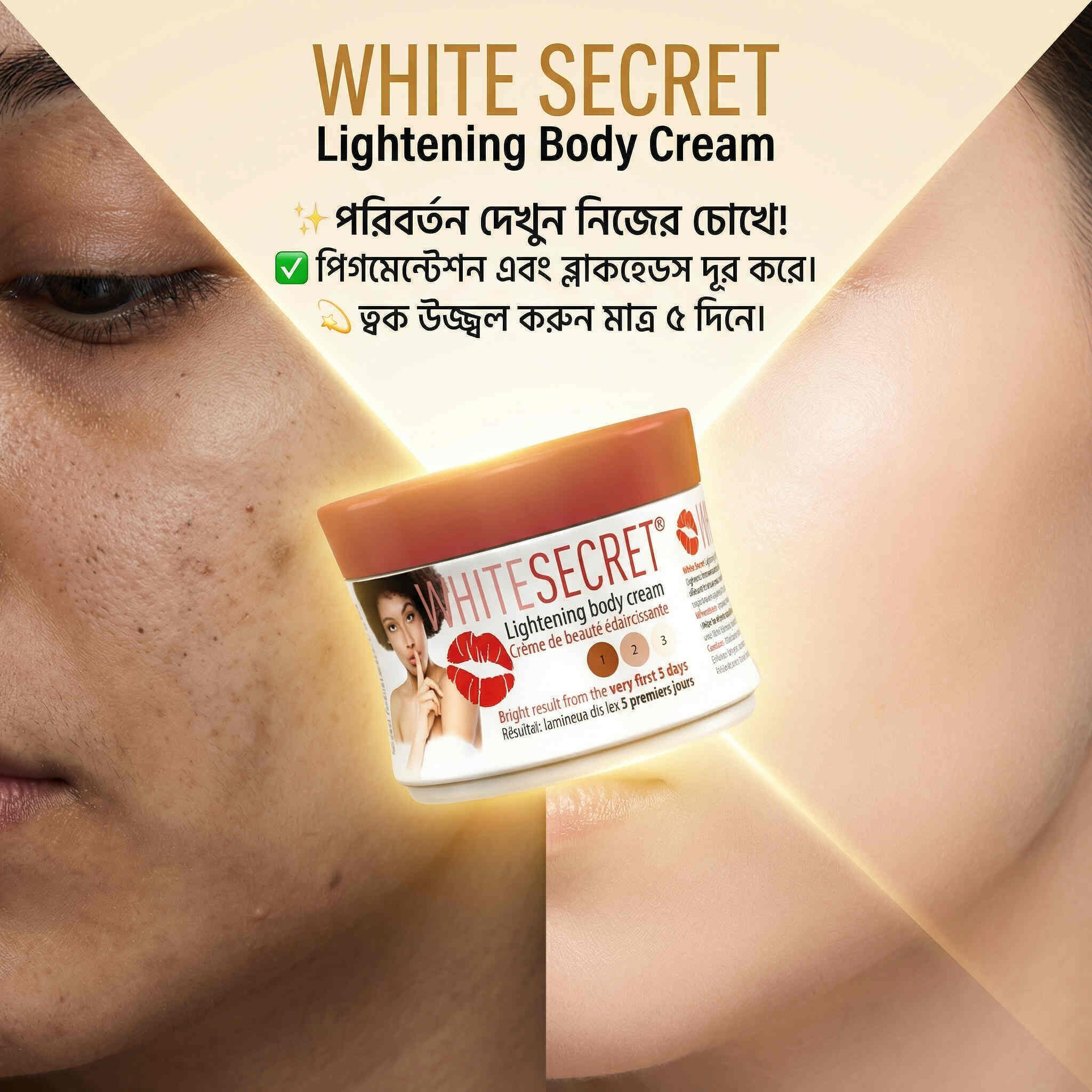 WHITE SECRET Lightening Body Cream 140ml