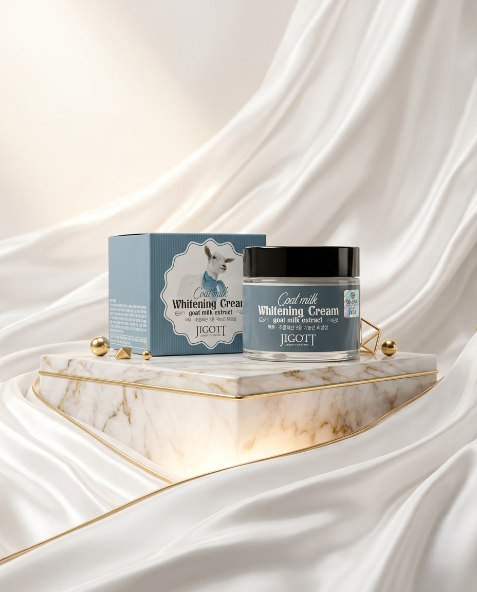 Jigott Goat Milk Brightening Cream (70ml)