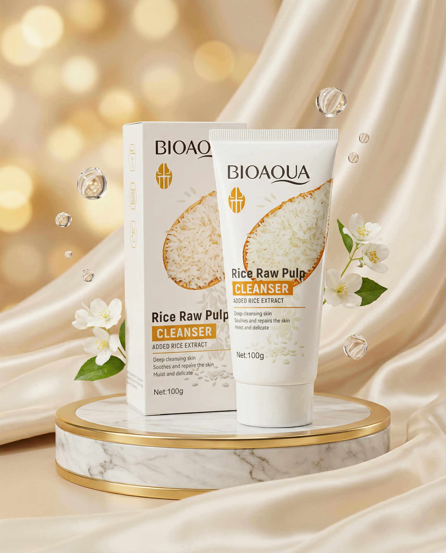 Bioaqua Rice Raw Pulp Cleanser