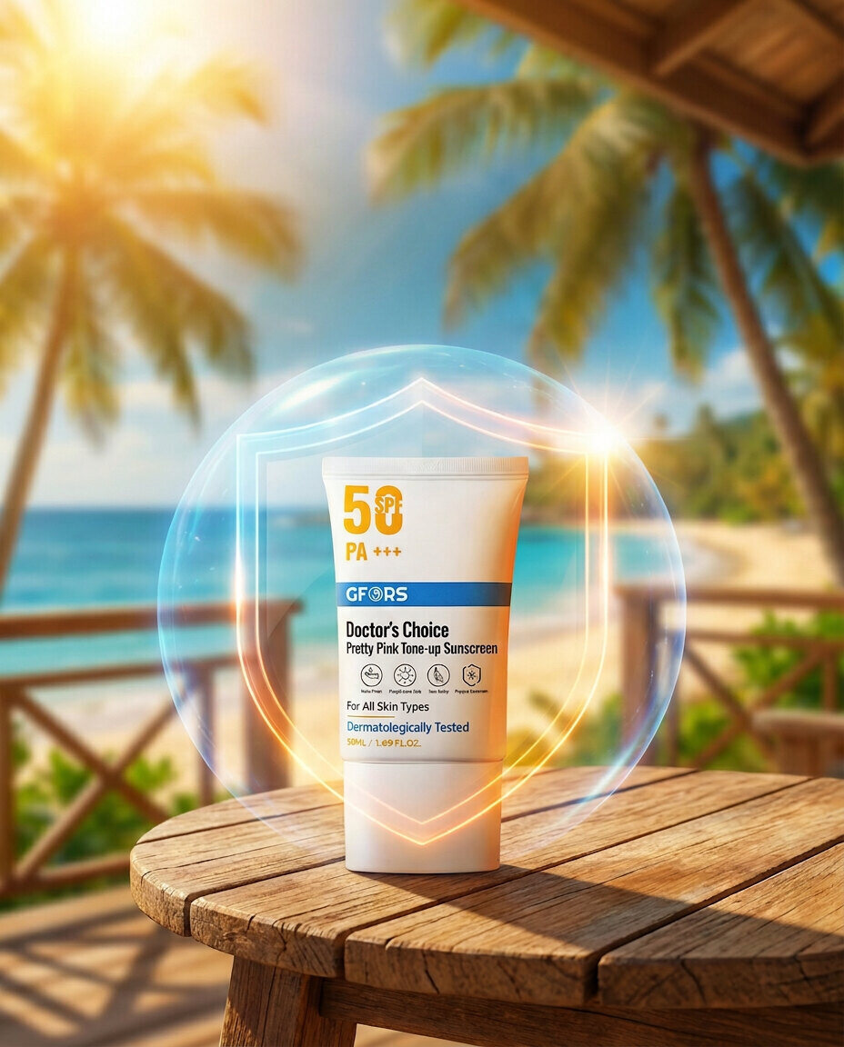 GFORS Doctor’s Choice Pretty Pink Tone-up Sunscreen 50ml
