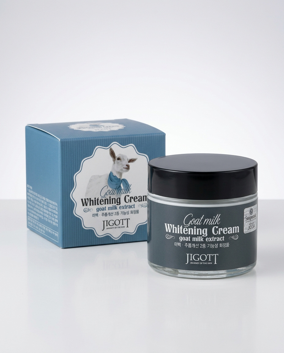 Jigott Goat Milk Brightening Cream (70ml)