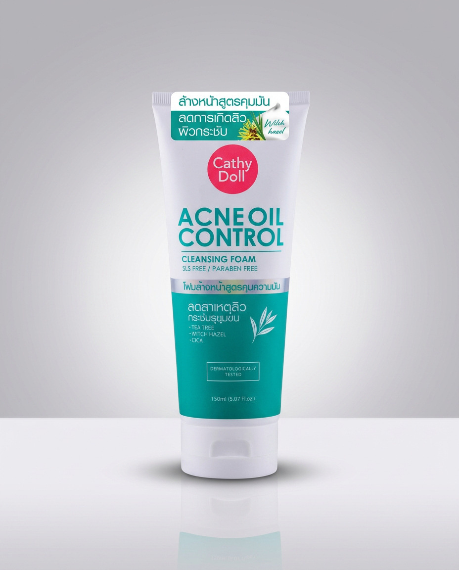 Cathy Doll Acne Oil Control Cleansing Foam
