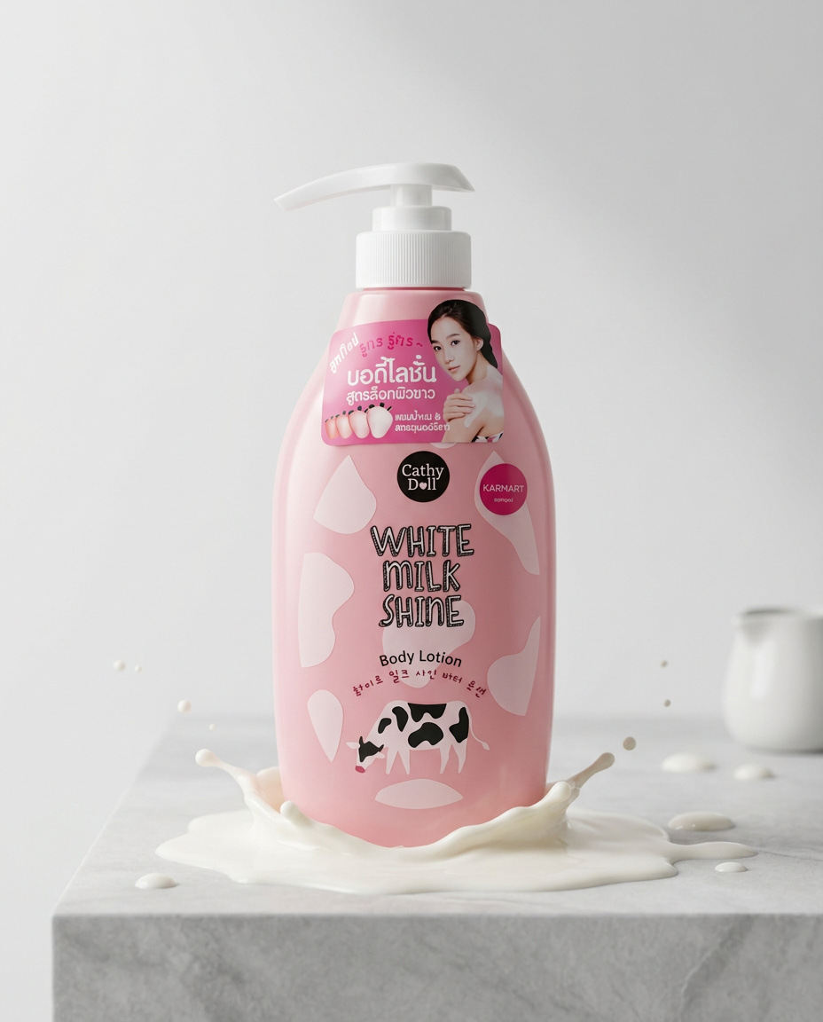 Cathy Doll White Milk Shine Body Lotion