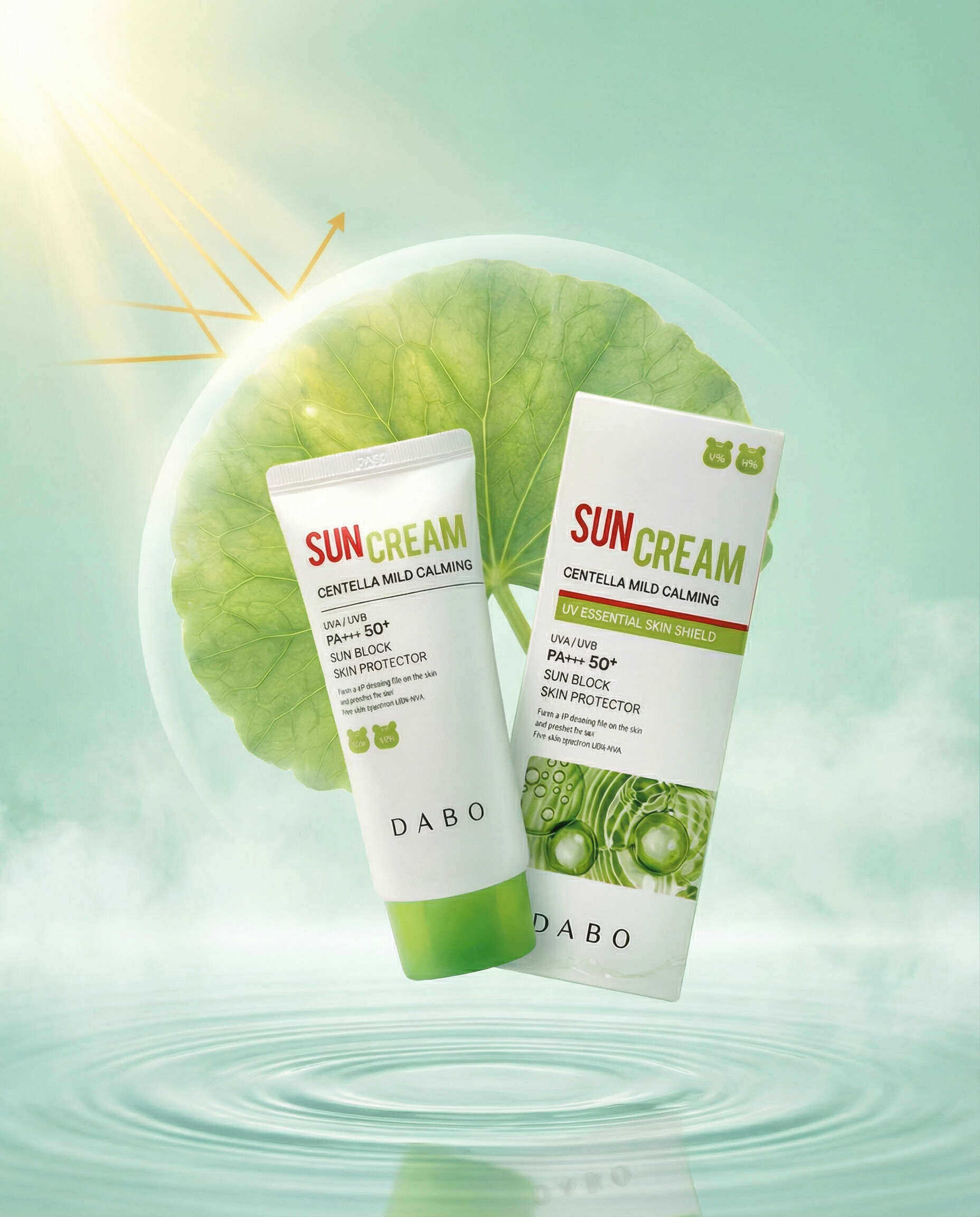 Dabo Centella Mild Calming Suncream SPF50+ PA+++