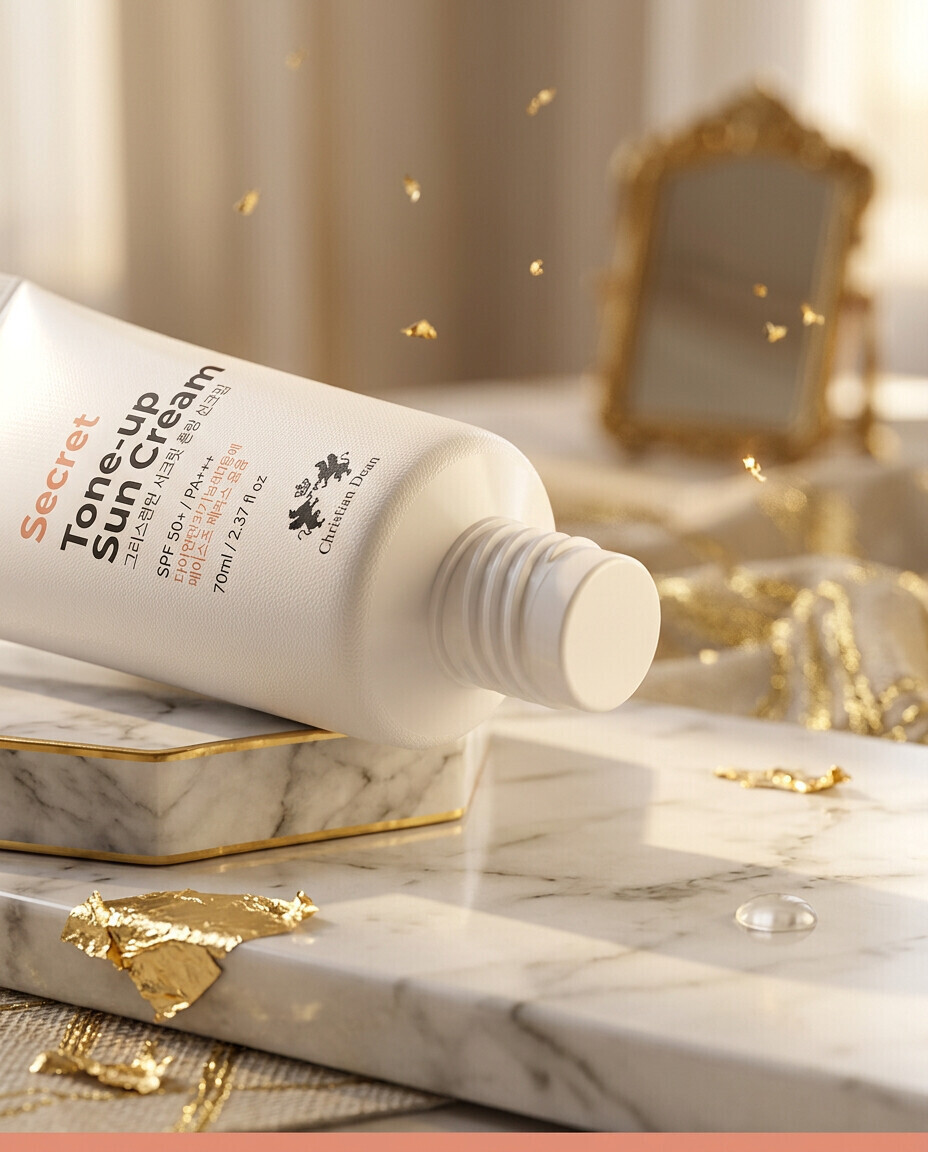 Christian Dean Secret Tone-up Sun Cream (SPF 50+ PA+++) - 70ml