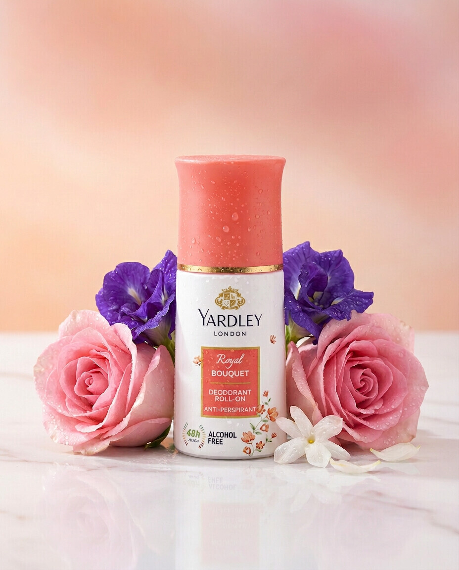 Yardley London Royal Bouquet Deodorant Roll-On (50ml)