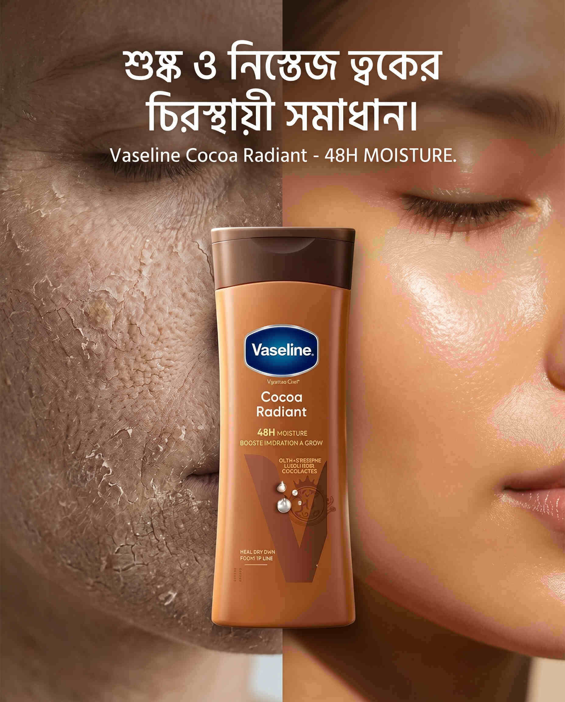 Vaseline Intensive Care Cocoa Radiant Body Lotion (200ml)
