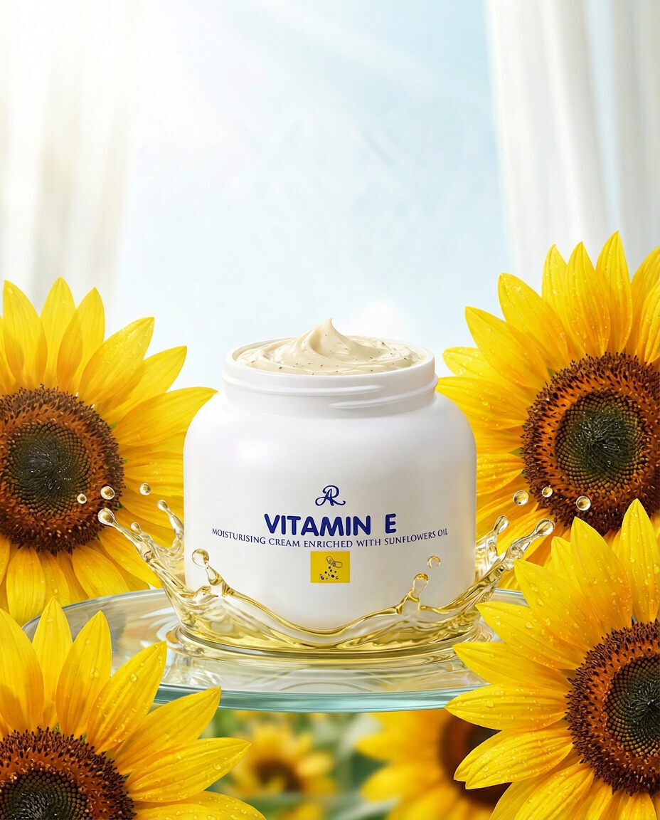 AR Vitamin E Moisturizing Cream Enriched with Sunflower Oil (200g)