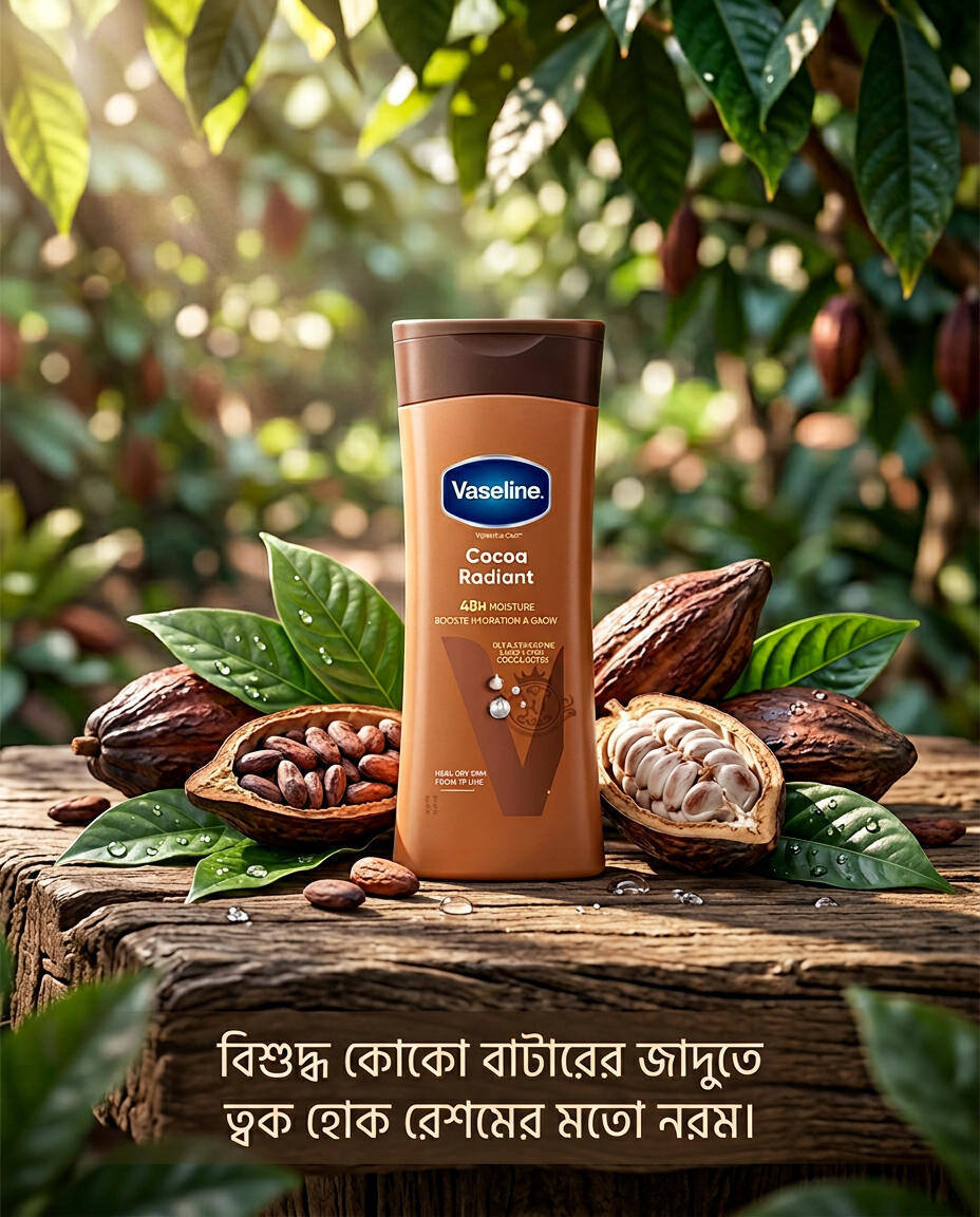 Vaseline Intensive Care Cocoa Radiant Body Lotion (200ml)