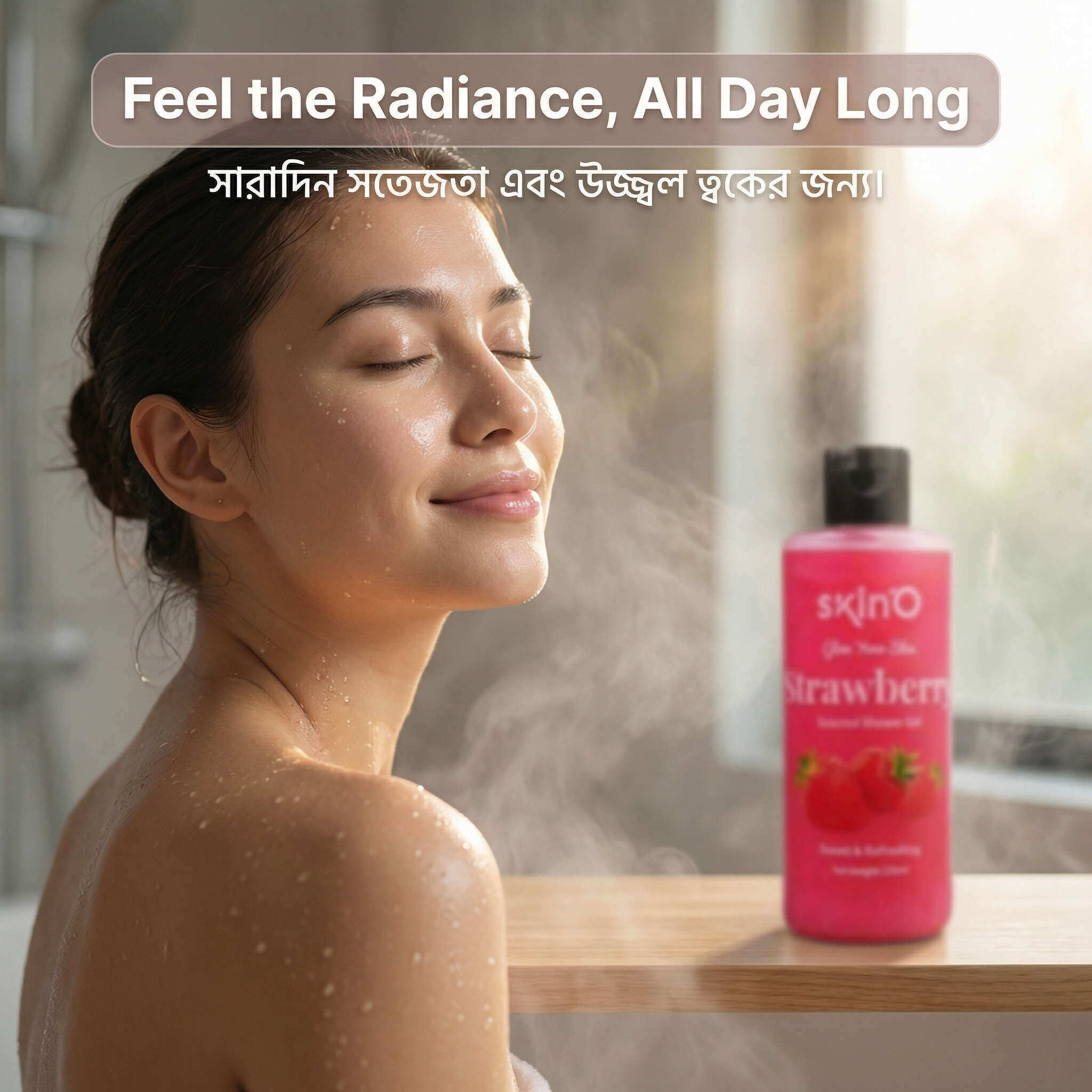 Skin’O Strawberry Scented Shower Gel