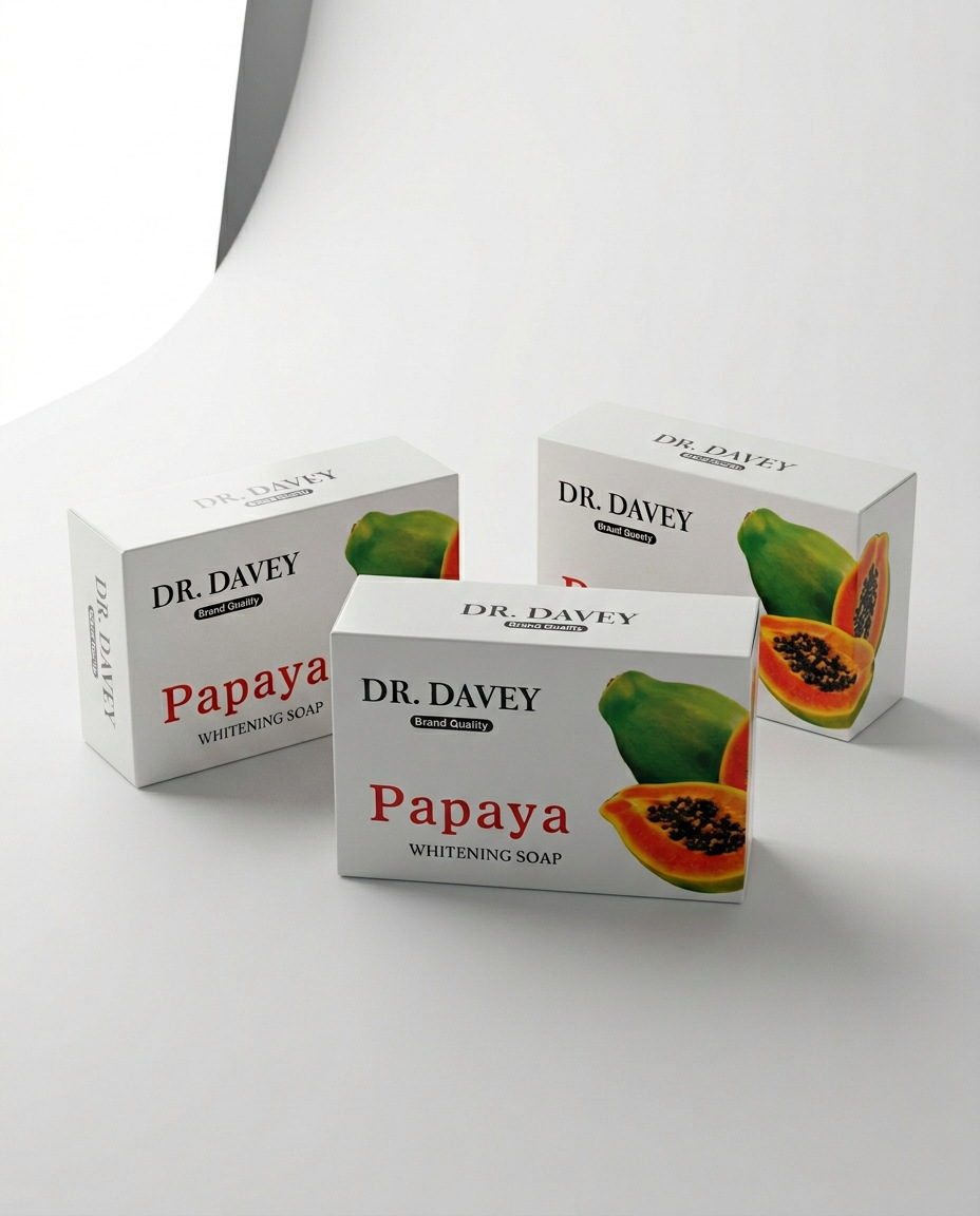 DR. DAVEY Papaya Whitening Soap