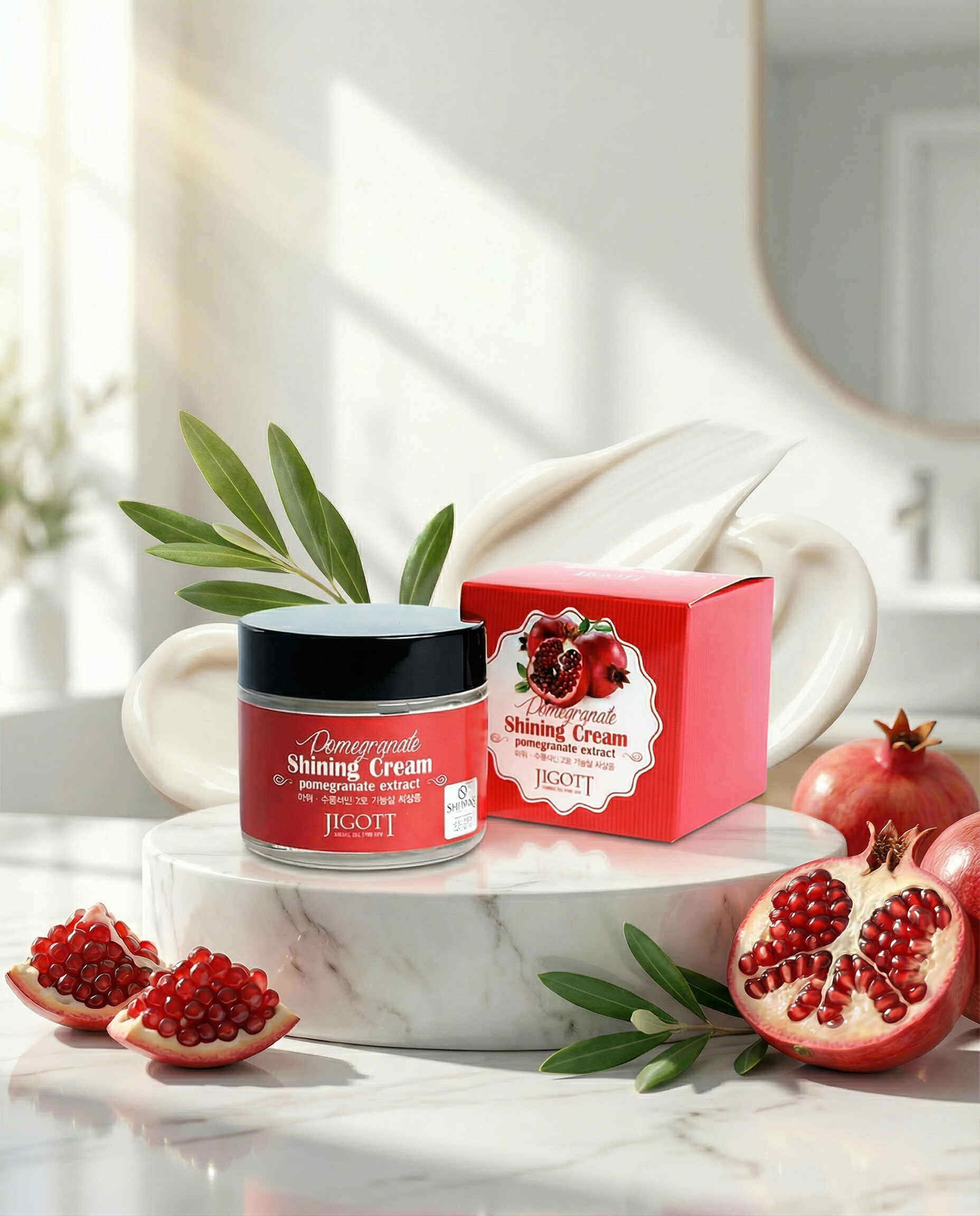 Jigott Pomegranate Shining Cream (70ml)